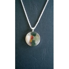 Gemstone Energy Pendant - Angelic Protection. Love of Nature. Connecting with our Inner-Being.  Reference No.A18